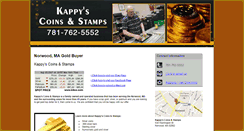 Desktop Screenshot of kappyscoins.com