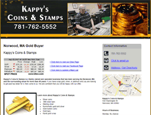 Tablet Screenshot of kappyscoins.com